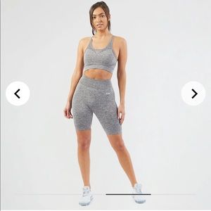 ABYL Biker shorts and Amazon seamless shorts